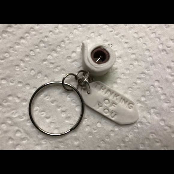 Handmade Other Funny Toilet Paper Keychain Poshmark